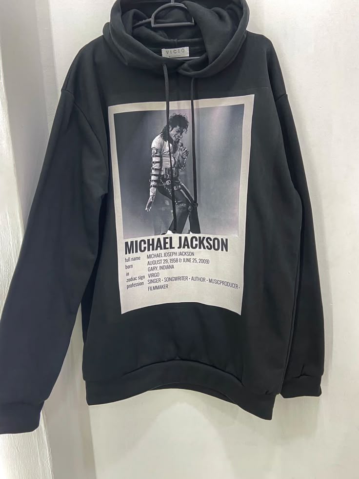 👑🔥 HOODIE MICHAEL JACKSON – EDICIÓN REY DEL POP 🕺✨