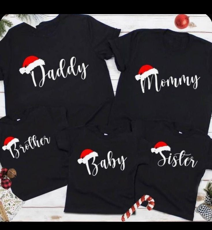 Camisetas Familiares Navidad