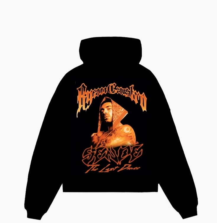 🖤🔥 HOODIE RYAN CASTRO – DEL GHETTO PARA EL MUNDO 🎤🇨🇴