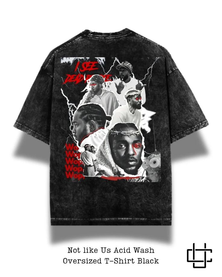 Camiseta Acid Wash Kendrick Flow