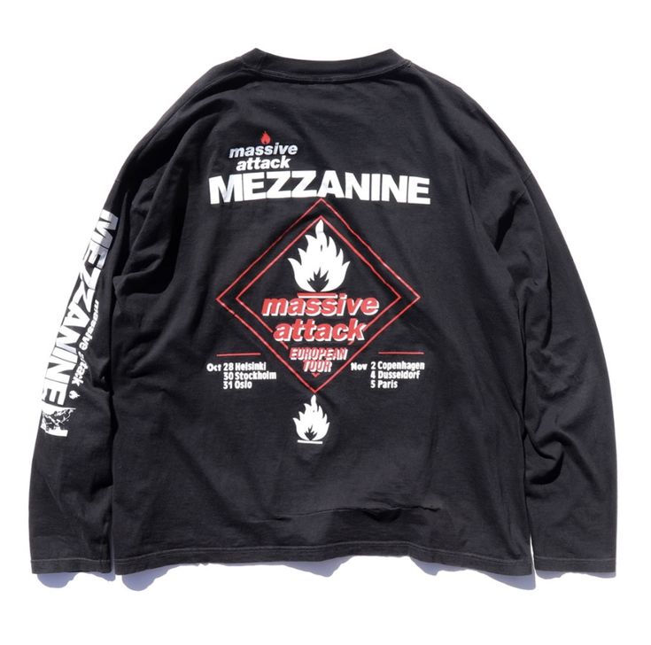 🔥🎵Buzo Oficial Massive Attack Tour 2025