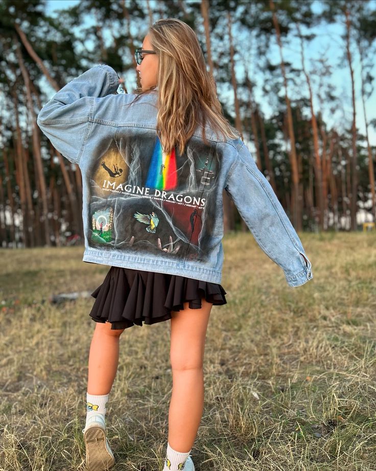 Chaqueta en Jean Imagine Dragons