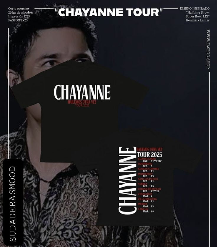 Camiseta Chayanne