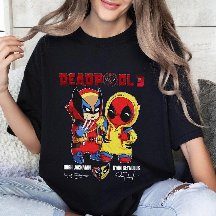 Camiseta Deadpool & Wolverine