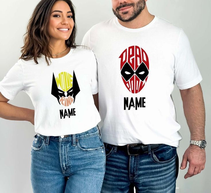 Camiseta Duo Deadpool & Wolverine