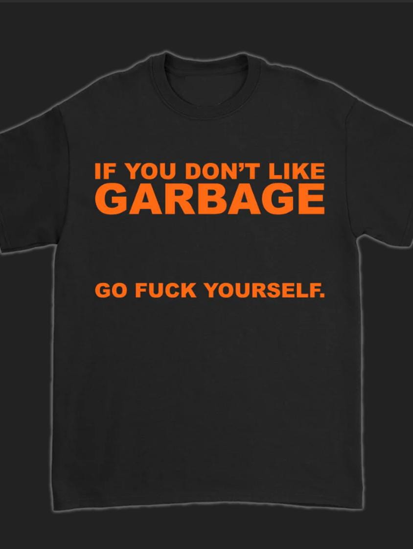 Camiseta Garbage