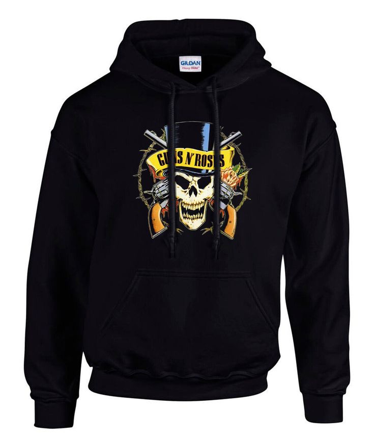 🔥 HOODIE OFICIAL GUNS N’ ROSES – EDICIÓN LIMITADA