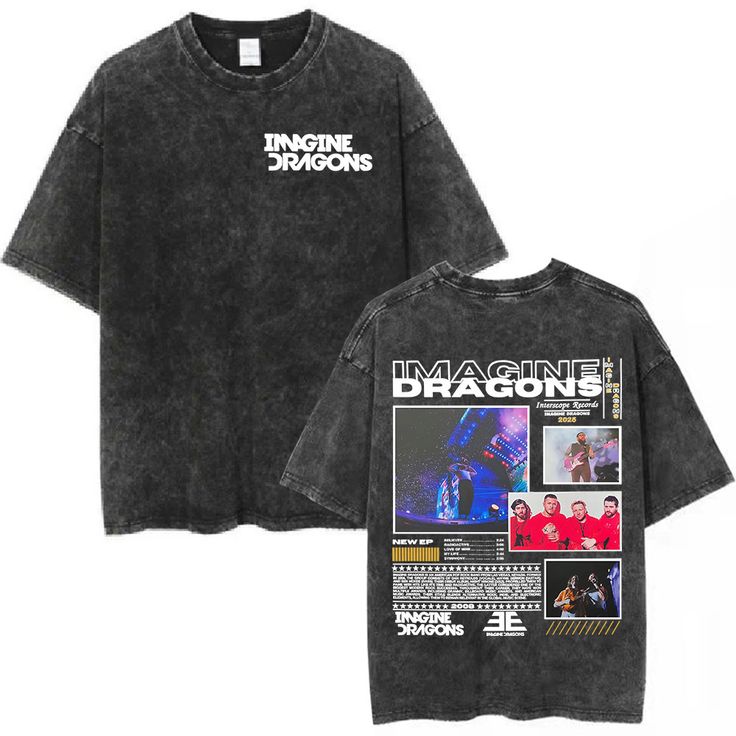 Camiseta Imagine Dragons – Acid Wash