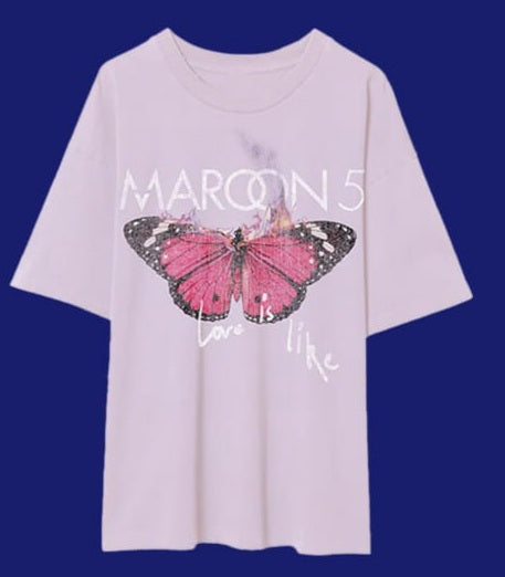 🎤🔥 CAMISETA MAROON 5 – POP ROCK VIBES 🖤✨