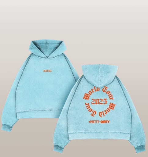 Hoodie Acid Wash Maluma
