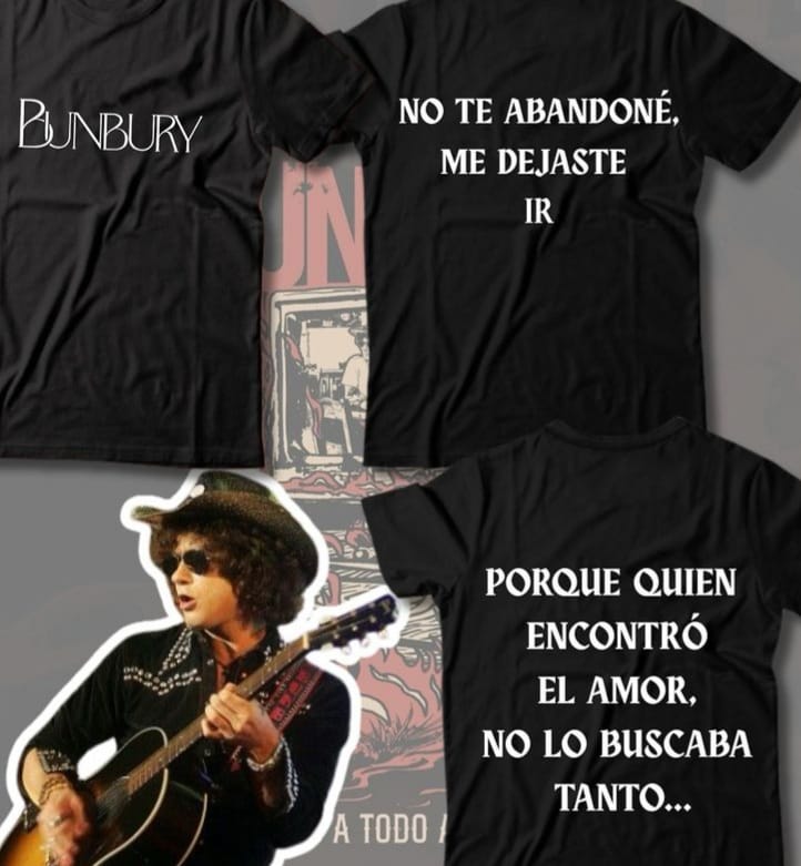 Camiseta Edición Bunbury