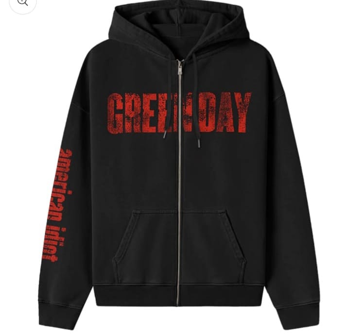 Buzo con Cremallera Green Day