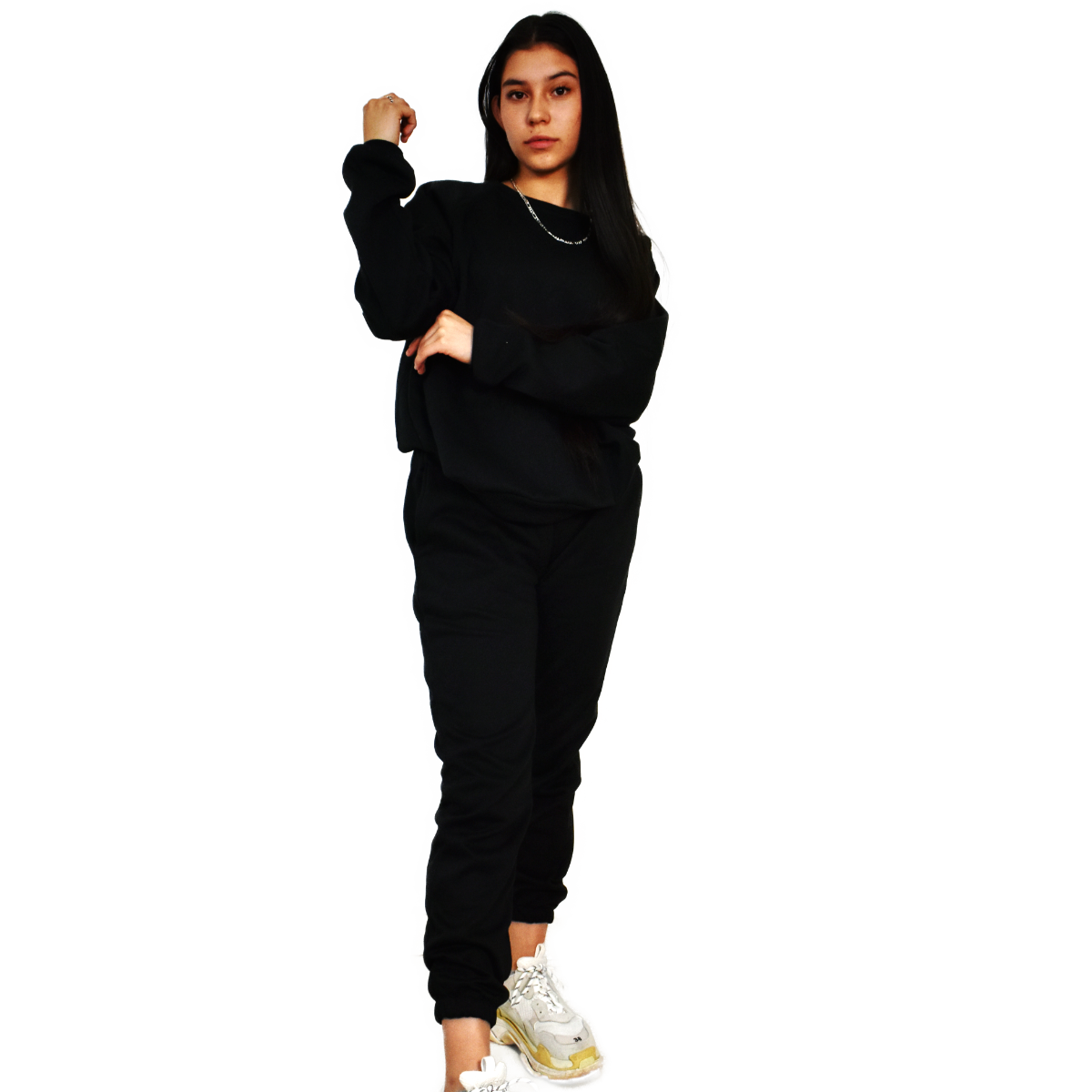 Comfy Basic Negro