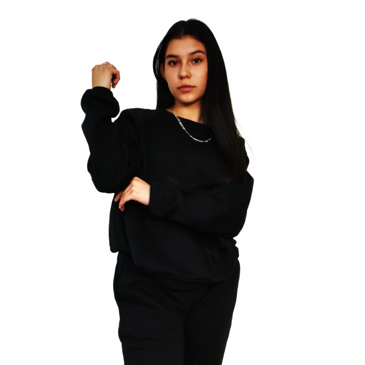 Comfy Basic Negro