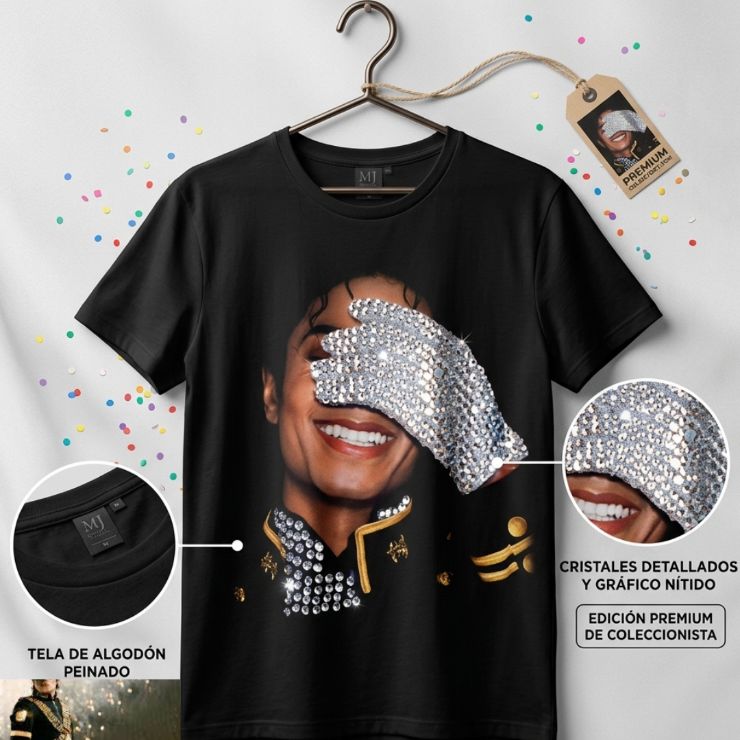 🕺🔥 CAMISETA MICHAEL JACKSON – EDICIÓN ÍCONO DEL POP 👑✨