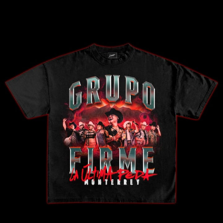🔥👕 CAMISETA GRUPO FIRME – ÓRALE WEY TOUR EDICIÓN ESPECIAL