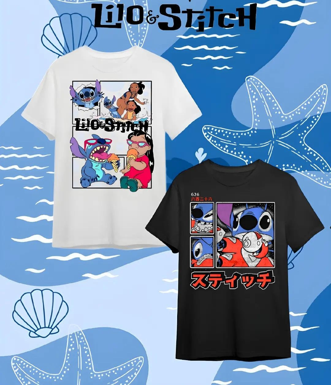 Camiseta Stitch