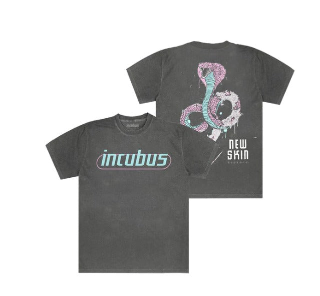 Camiseta Acid Wash Incubus