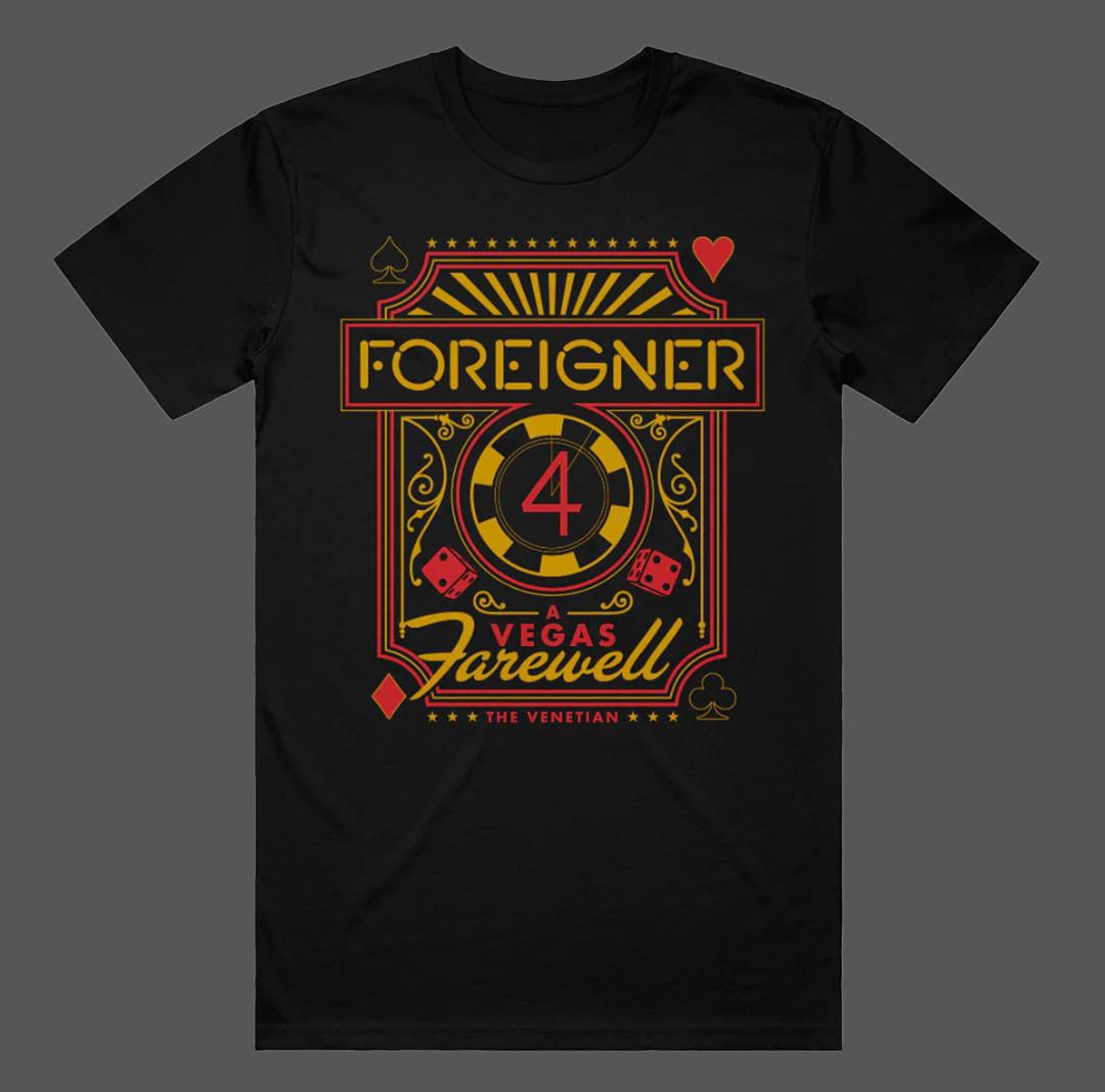 Camiseta Foreigner