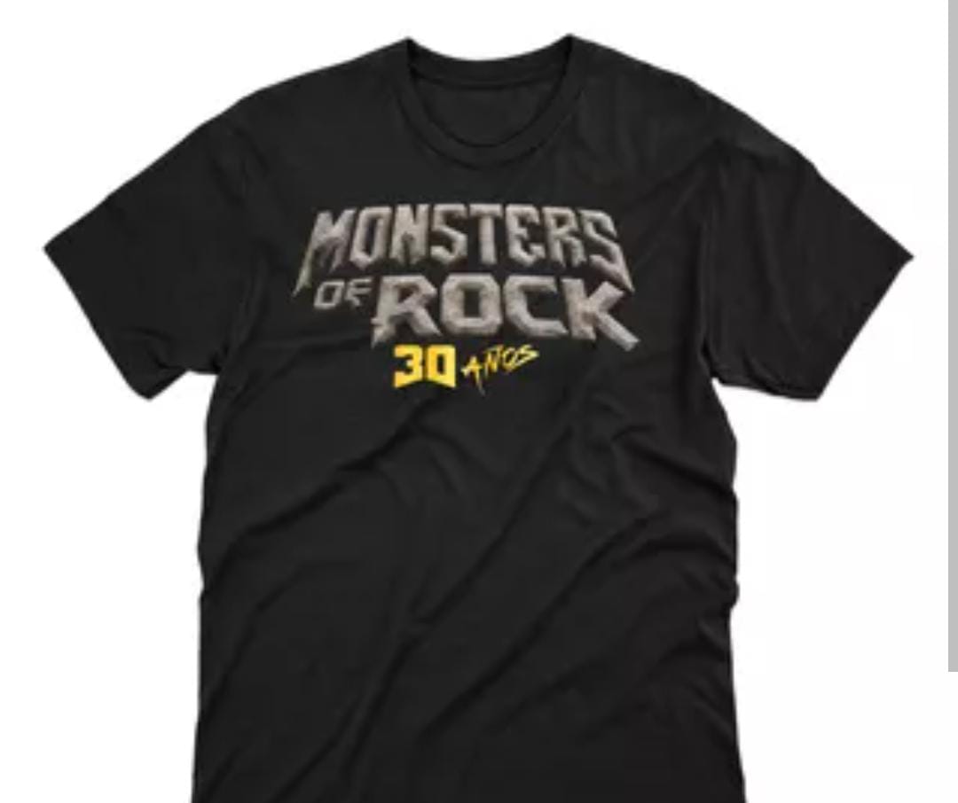 Camiseta Monster of Rock