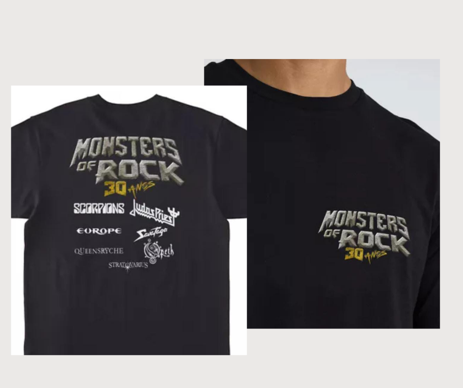 Camiseta Monster of Rock