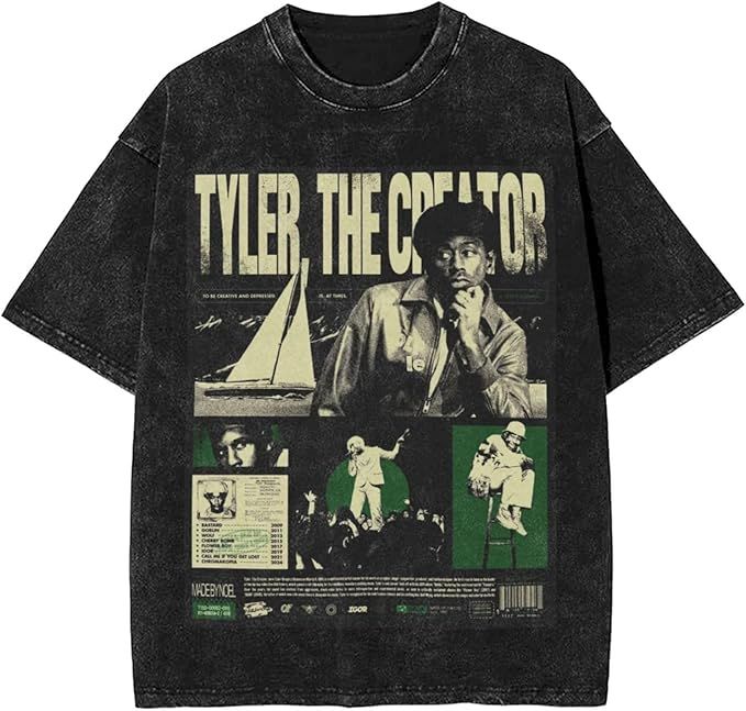 🔥 CAMISETA ACID WASH TYLER, THE CREATOR – ESTÉREO PICNIC 2026