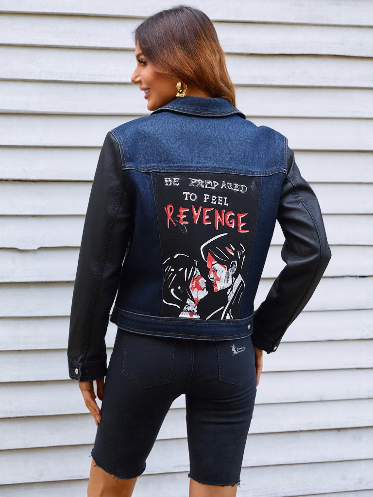 🖤 CHAQUETA DE JEAN MY CHEMICAL ROMANCE
