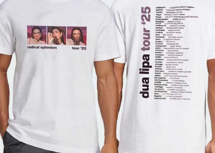 CAMISETA DUA LIPA
