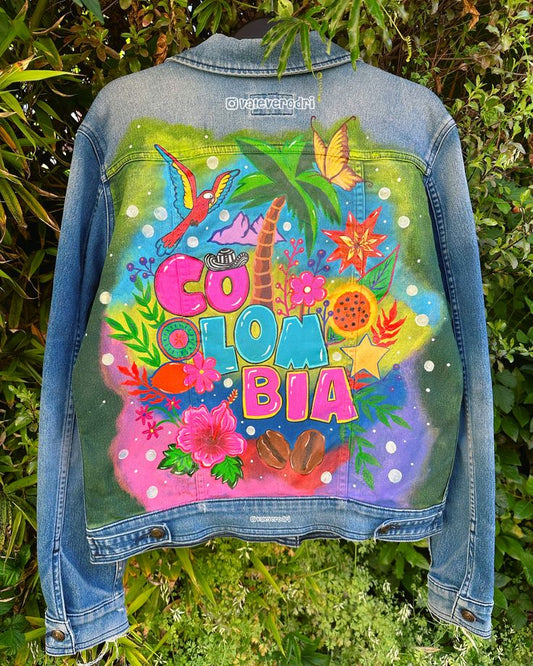 🇨🇴🧥 CHAQUETA JEAN COLOMBIA – TU OUTFIT PARA TODOS LOS DÍAS ⚽🔥