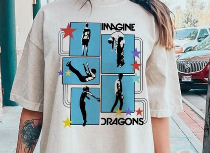 🔥 CAMISETA IMAGINE DRAGONS - LOOM WORLD TOUR 2025