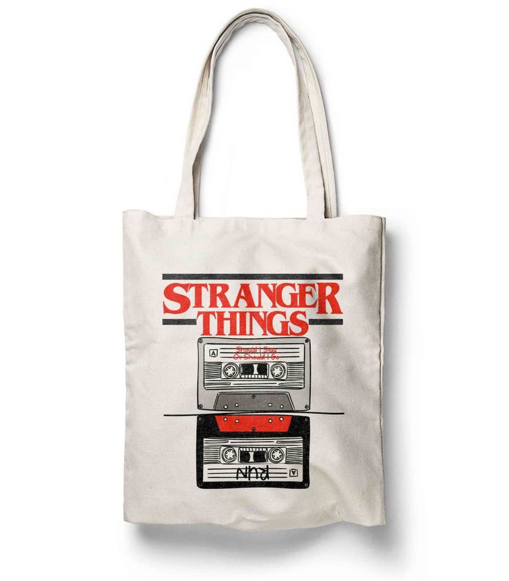 🖤 TOTE BAG STRANGER THINGS – EDICIÓN ESPECIAL