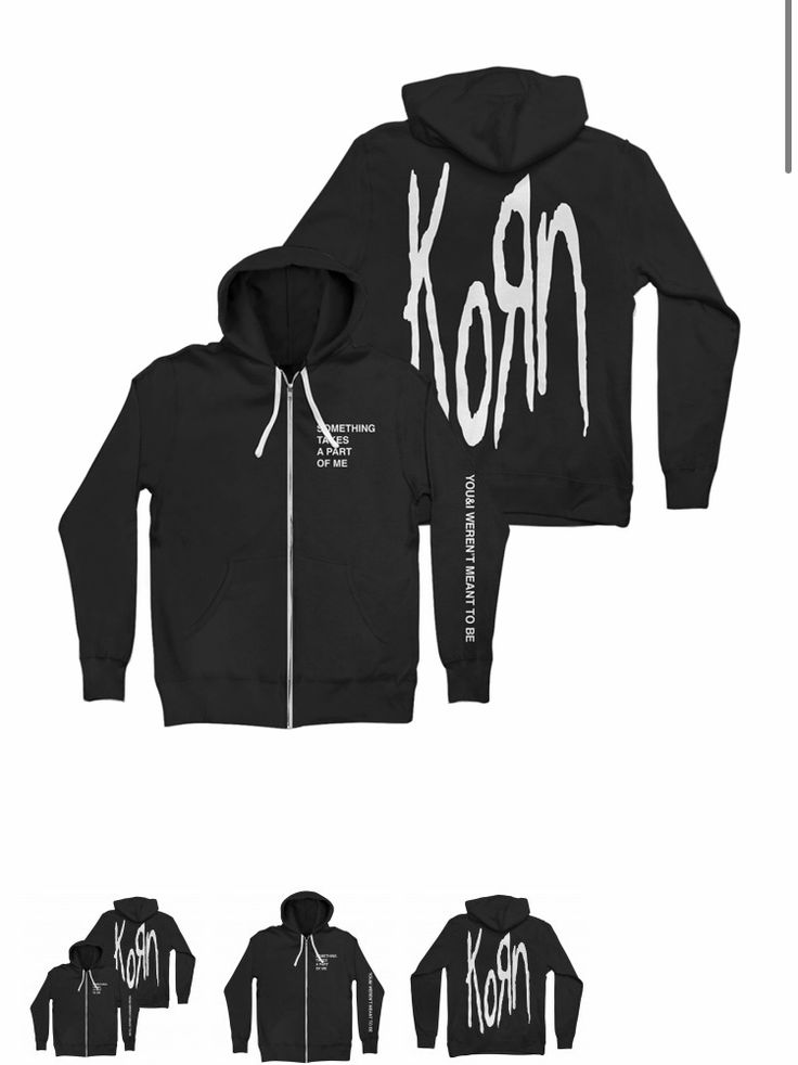 🎸🔥 ZIP-HOODIE KORN – EVOLUTION KORN EDITION 🔥🎸