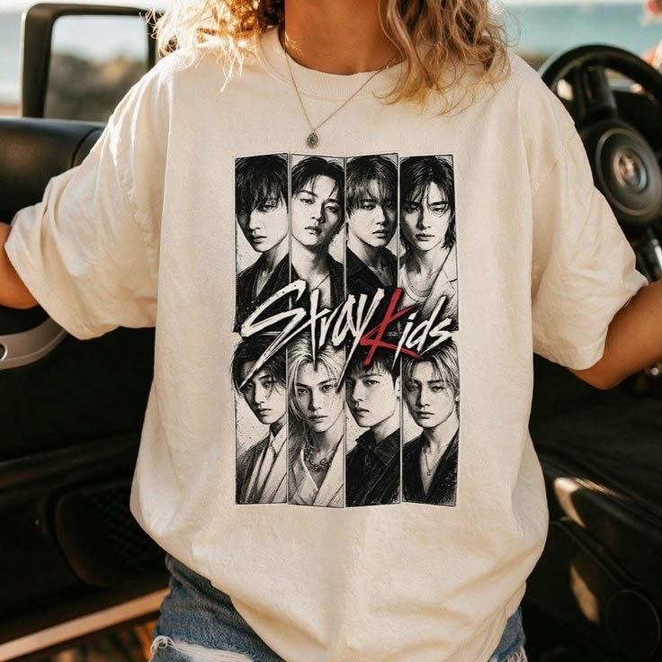 👕🖤 CAMISETA STRAY KIDS – EL ESTILO QUE TODO STAY QUIERE 🔥✨