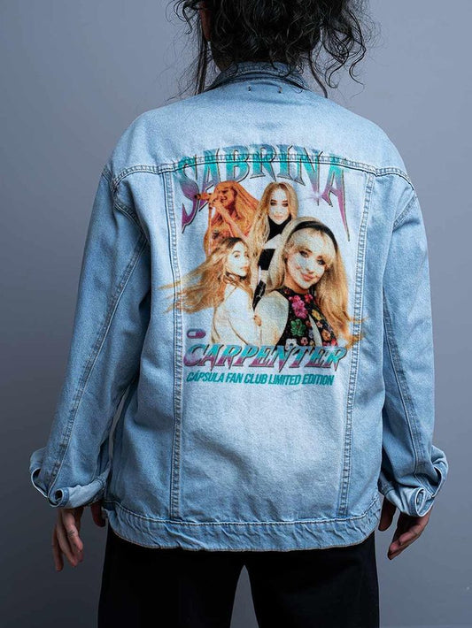 🖤🧥 CHAQUETA JEAN SABRINA CARPENTER –  EDITION STEREO PICNIC 2026 💖✨