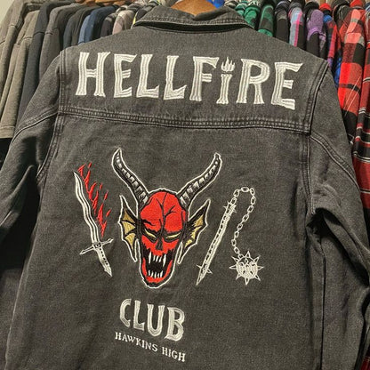 🧥⚡ Chaqueta Jean Stranger Things