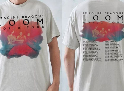 🔥 CAMISETA IMAGINE DRAGONS - LOOM WORLD TOUR 2025