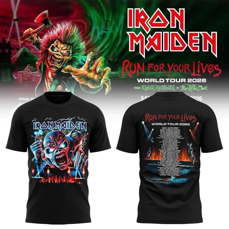 Camiseta Iron Maiden