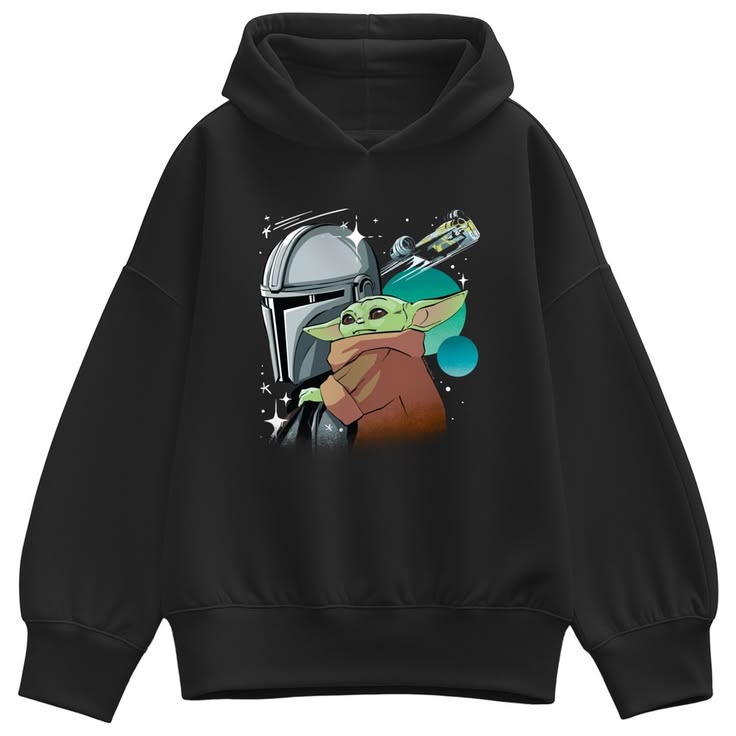 🌌🖤 HOODIE STAR WARS – GALACTIC STREET 🔥⚔️