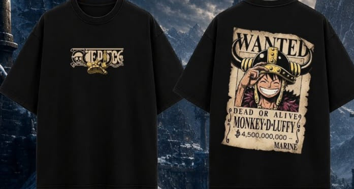 🏴‍☠️👕 CAMISETA ONE PIECE – ARCO DE ELBAPH | LA AVENTURA CONTINÚA ⚔️✨