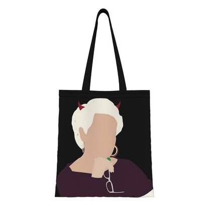 👜☕ TOTE BAG EL DIABLO VISTE A LA MODA  – EDITORIAL CARRYALL ☕👜