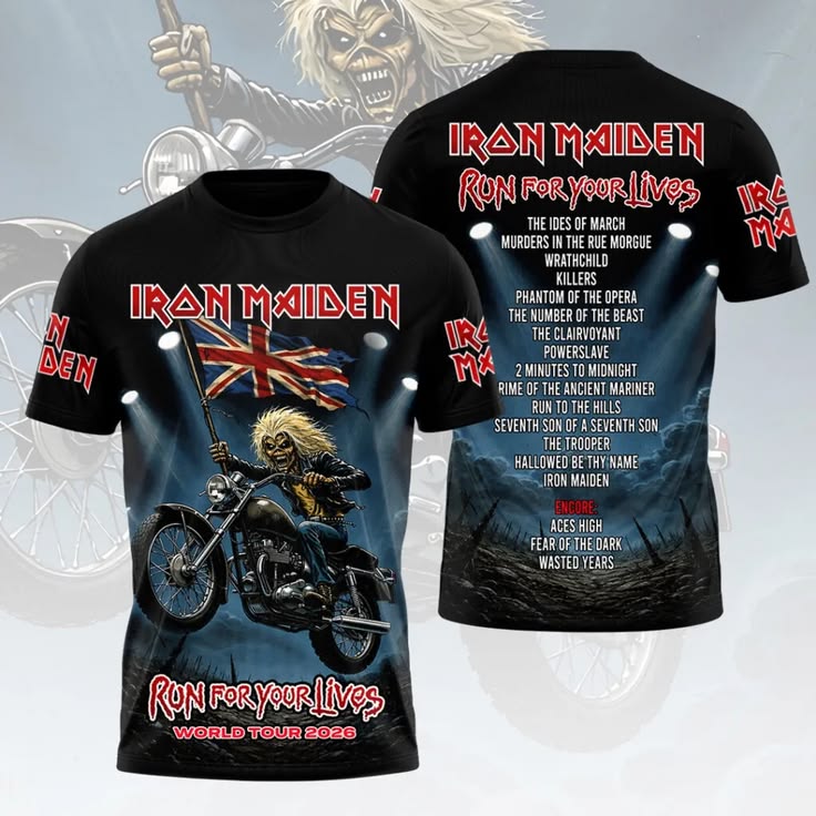 Camiseta Iron Maiden