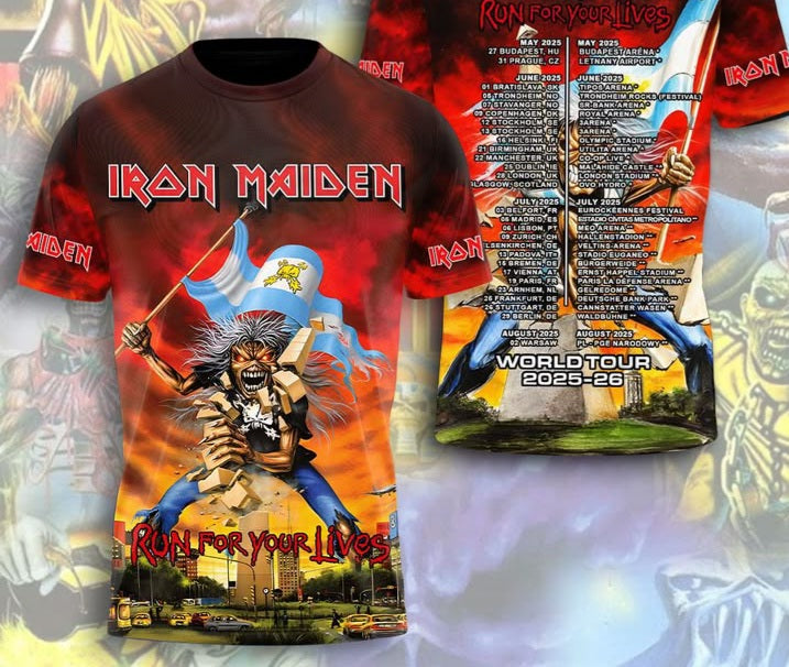 Camiseta Iron Maiden