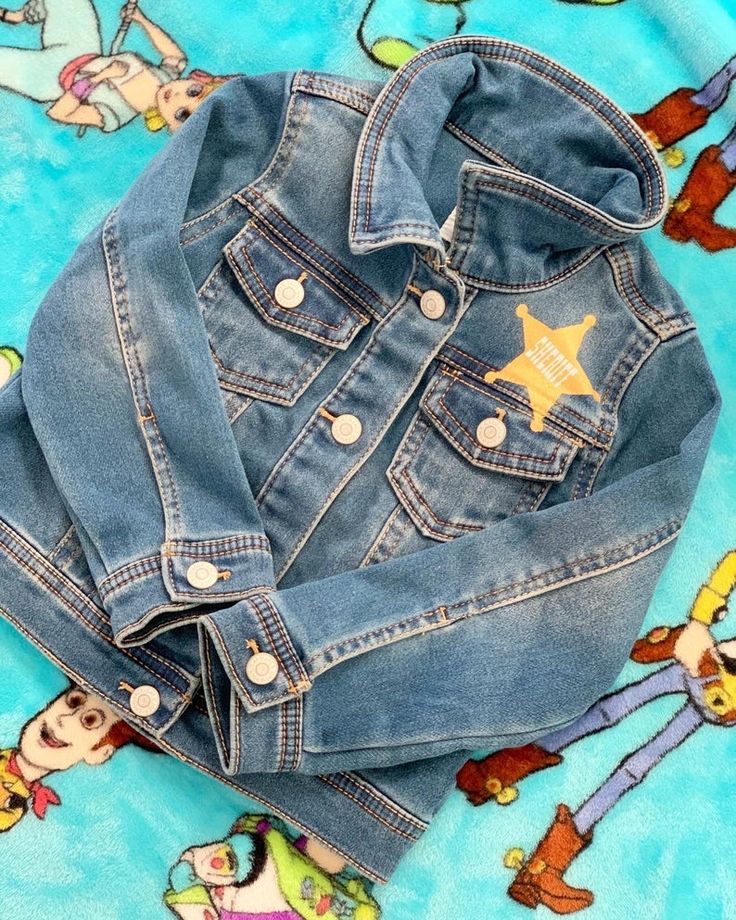 🤠🧥 CHAQUETA JEAN TOY STORY – DENIM NOSTALGIA 🔥🚀