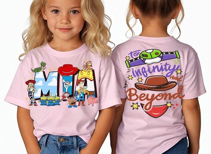🤠🚀 CAMISETA TOY STORY – FRIENDS FOREVER 🔥✨