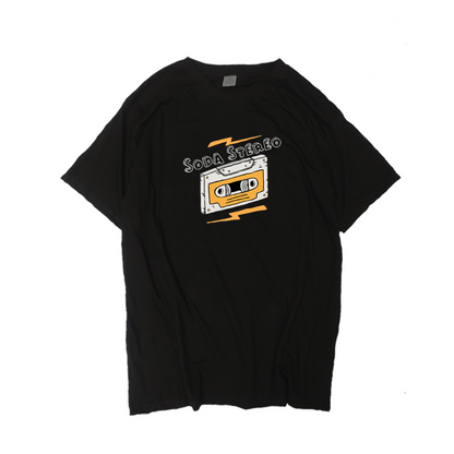 🎶⚡ CAMISETA SODA STEREO – DE MÚSICA LIGERA 🔥🖤