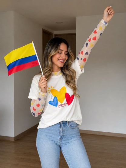 🇨🇴⚽ CAMISETA COLOMBIA – PASIÓN TRICOLOR 🔥💛💙❤️