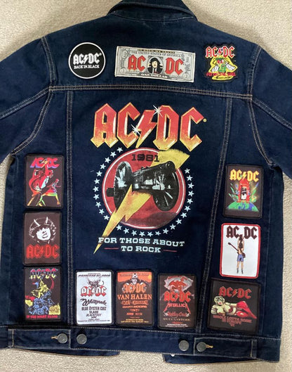 🔥 CHAQUETA JEAN AC/DC - POWER UP WORLD TOUR