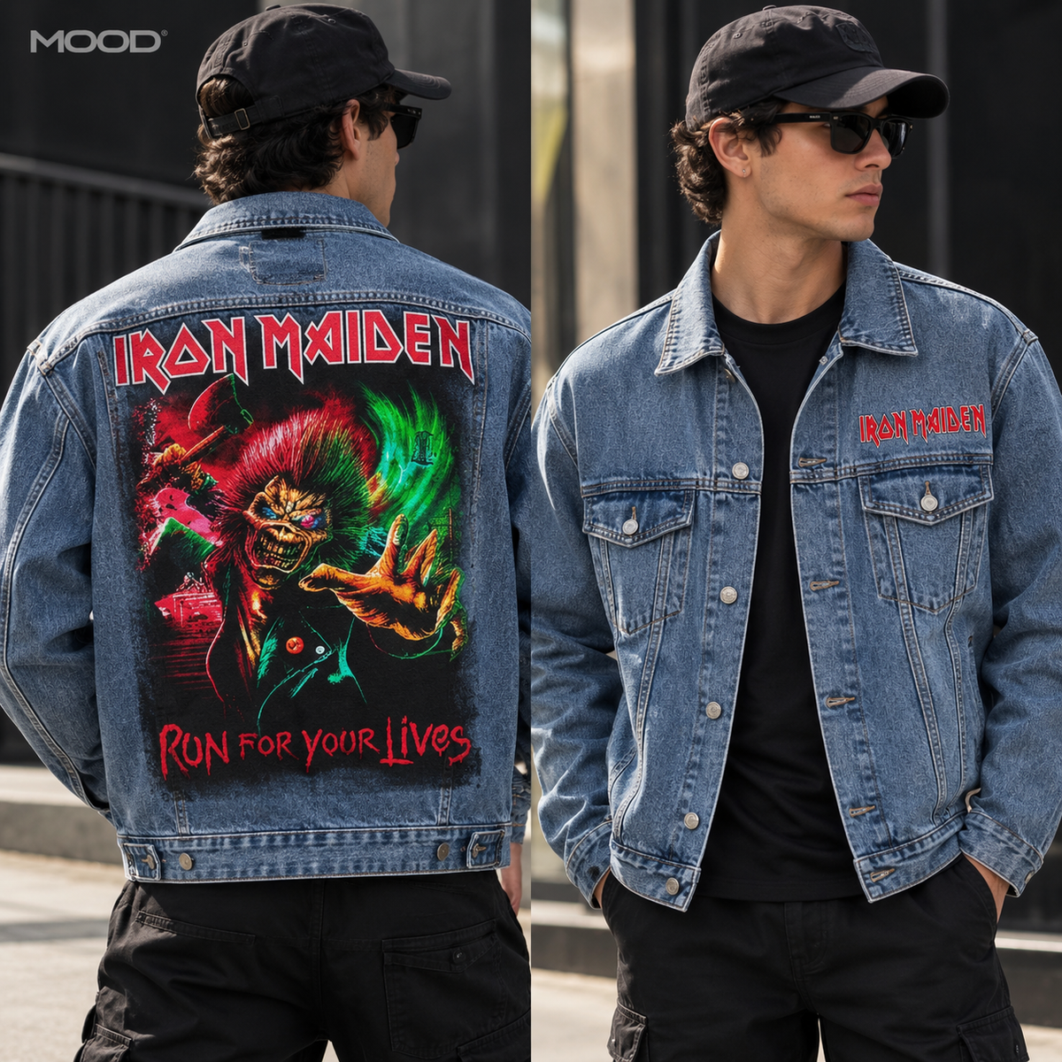 🤘🔥 CHAQUETA JEAN IRON MAIDEN – EL METAL TAMBIÉN SE VISTE 🎸⚡
