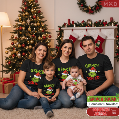 🔥 CAMISETA THE GRINCH - NAVIDAD 2025💚