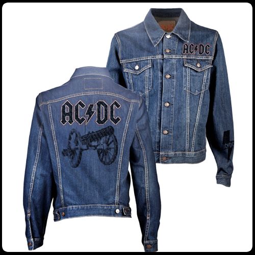 🔥 CHAQUETA JEAN AC/DC - POWER UP WORLD TOUR